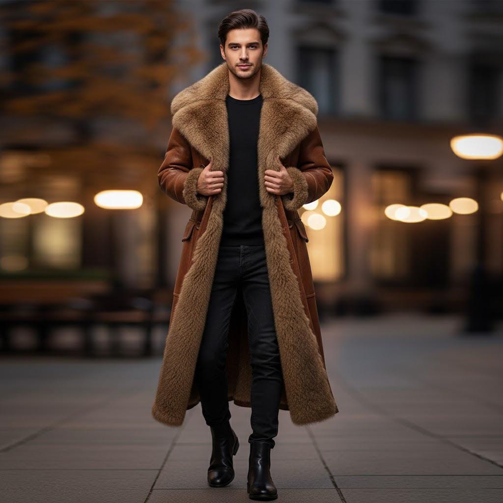 Mouton Lamb Coat - Etsy