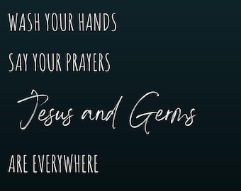 Arte religioso cristiano para la pared del baño