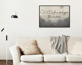 Arte mural inspirador cristiano religioso