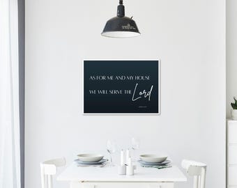 Decoración de pared con versículos inspiradores religiosos