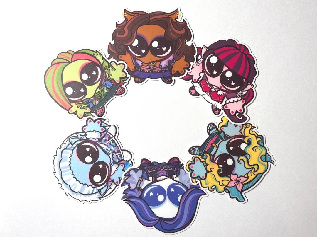 Goober Word Sticker Monster High Goober Stickers - Etsy