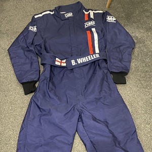 F1 Go kart Racing Suit - OMP Fan Edition Wear with Free Gloves & Balaclava image 1