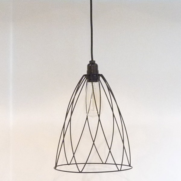 Industrial Style Black Hanging Pendant Light