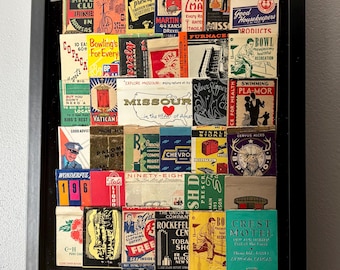 Vintage Matchbook Artwork