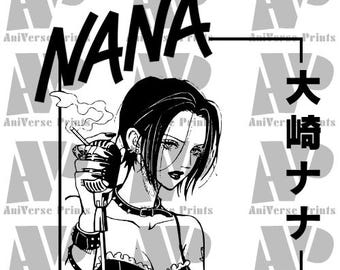 NANA ブラックストーン SVG、大崎ナナ、BLAST SVG Png - Etsy 日本