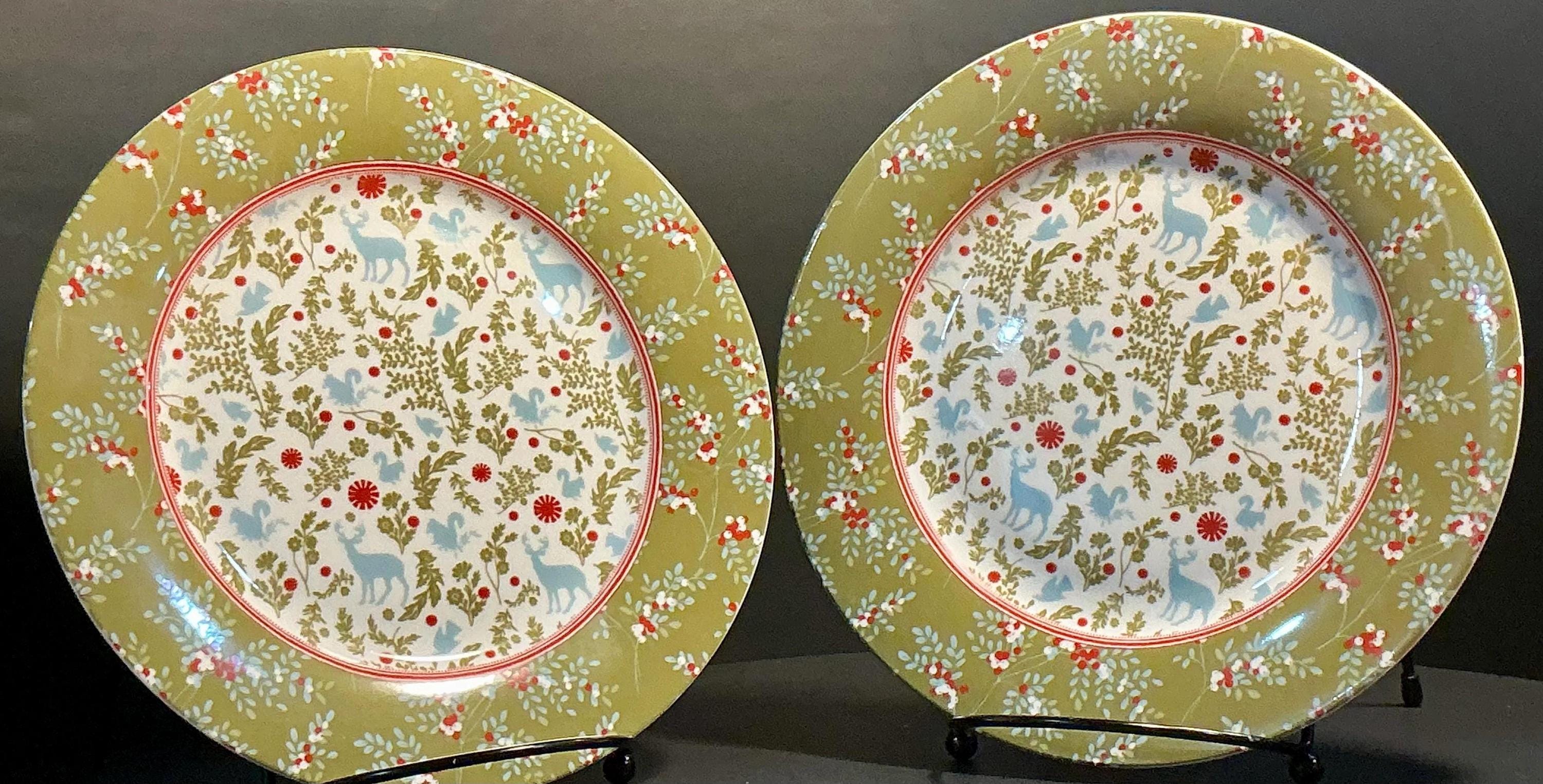 Laura Ashley Set of 2 Side/salad Plates 8” Stockbridge
