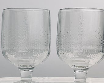 La Rochère Parisienne Stemmed Glasses – Eiffel Tower Design, Set of 2 (9 oz)