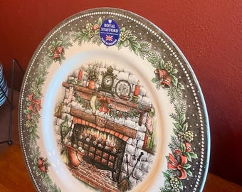 Royal Stafford Christmas Evening Dinner Plates 11” - Etsy