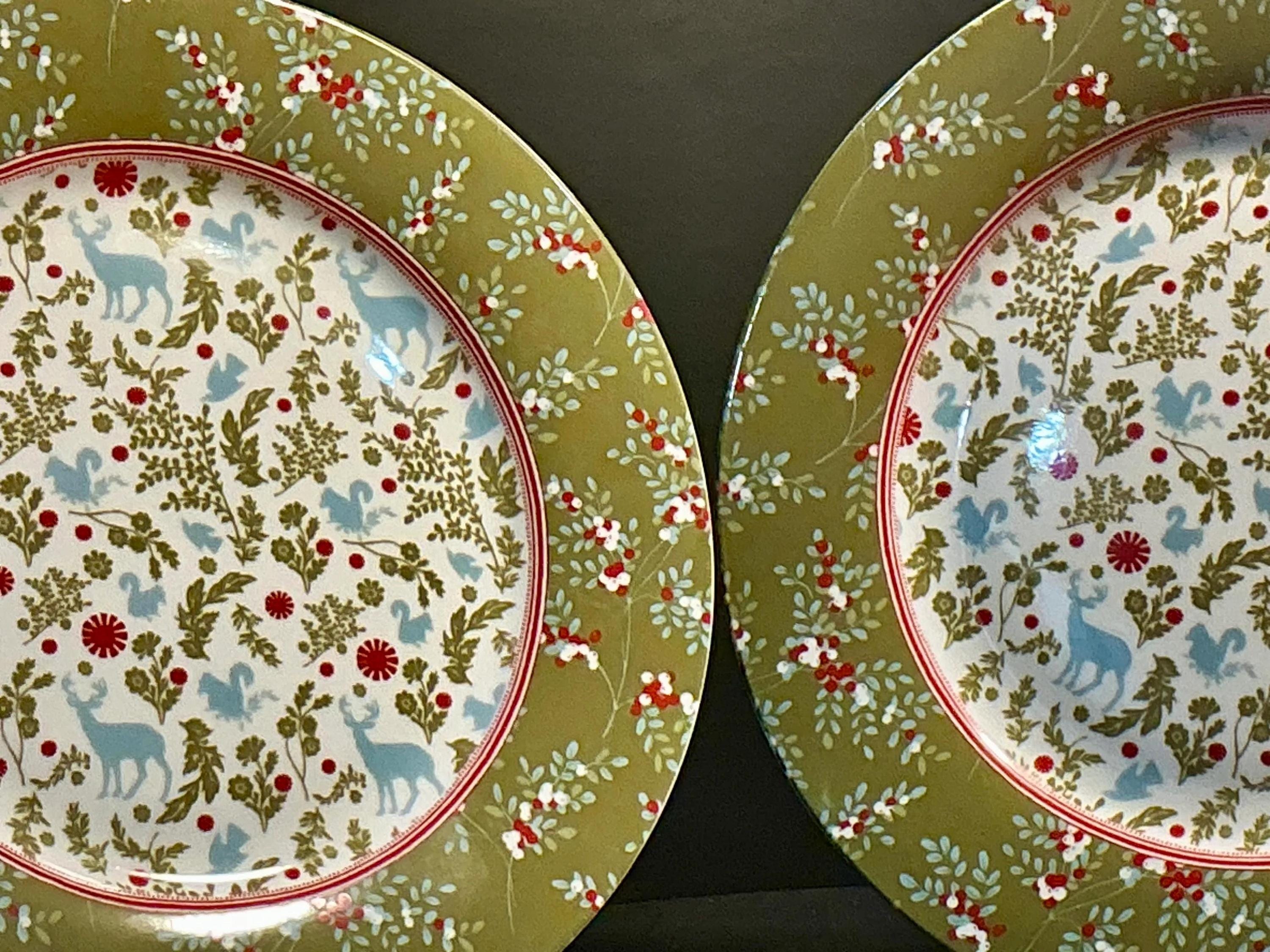 Laura Ashley Set of 2 Side/salad Plates 8” Stockbridge