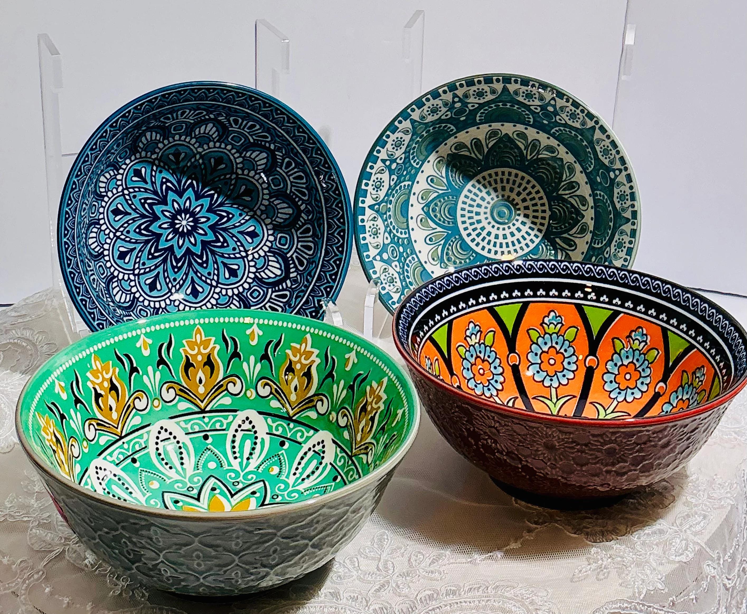 Anthropologie Ceramic Bowl - Etsy