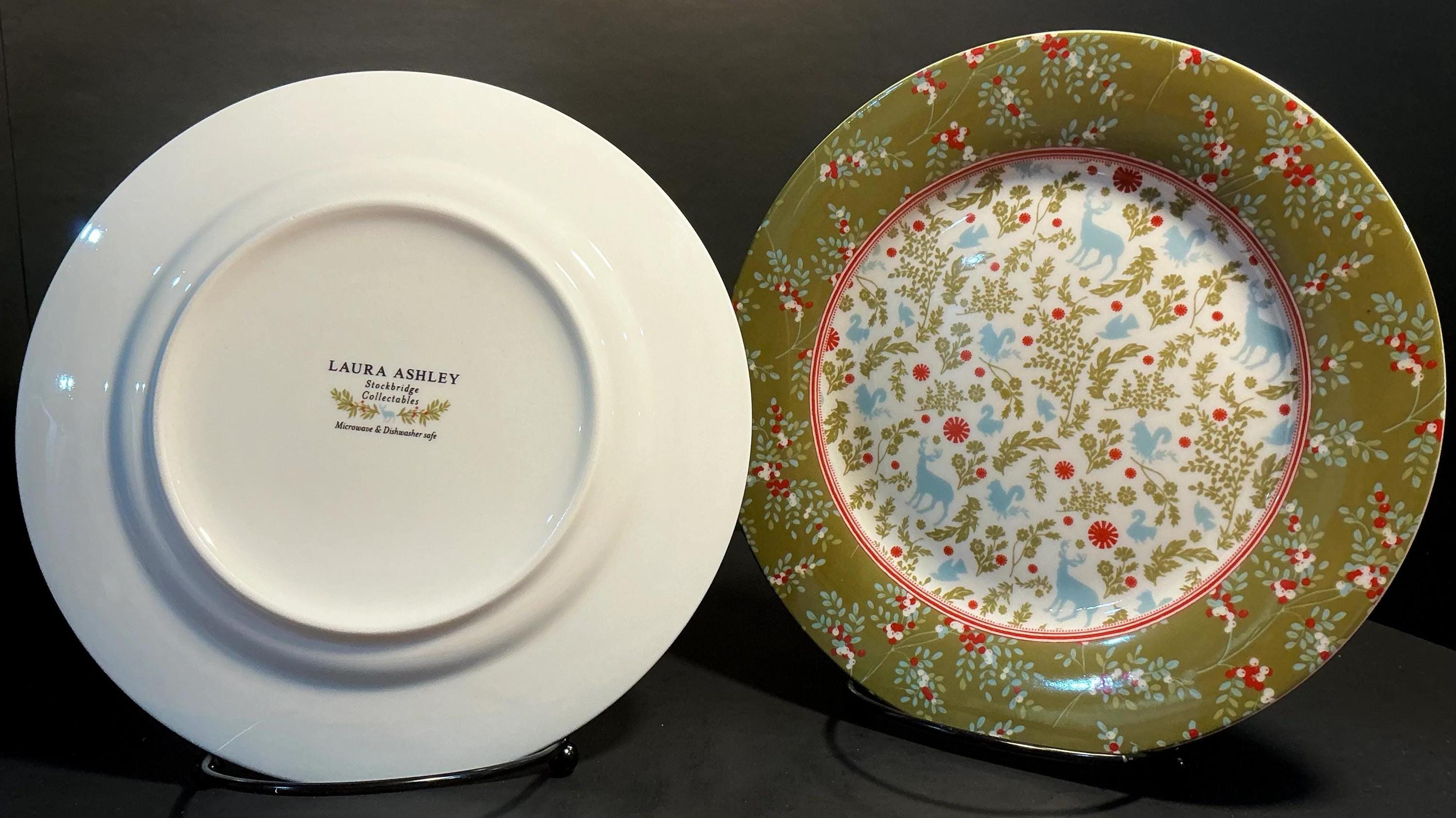 Laura Ashley Set of 2 Side/salad Plates 8” Stockbridge