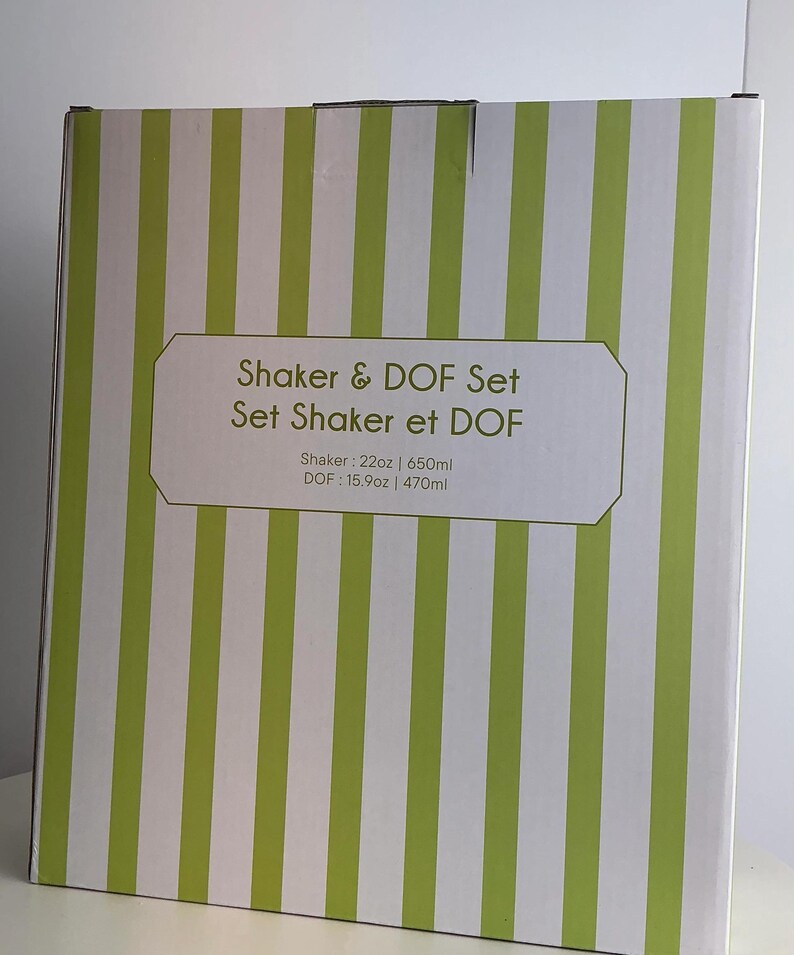 アンソロポロジー風シェイカー＆DOFセット - ライムグリーン 画像 3