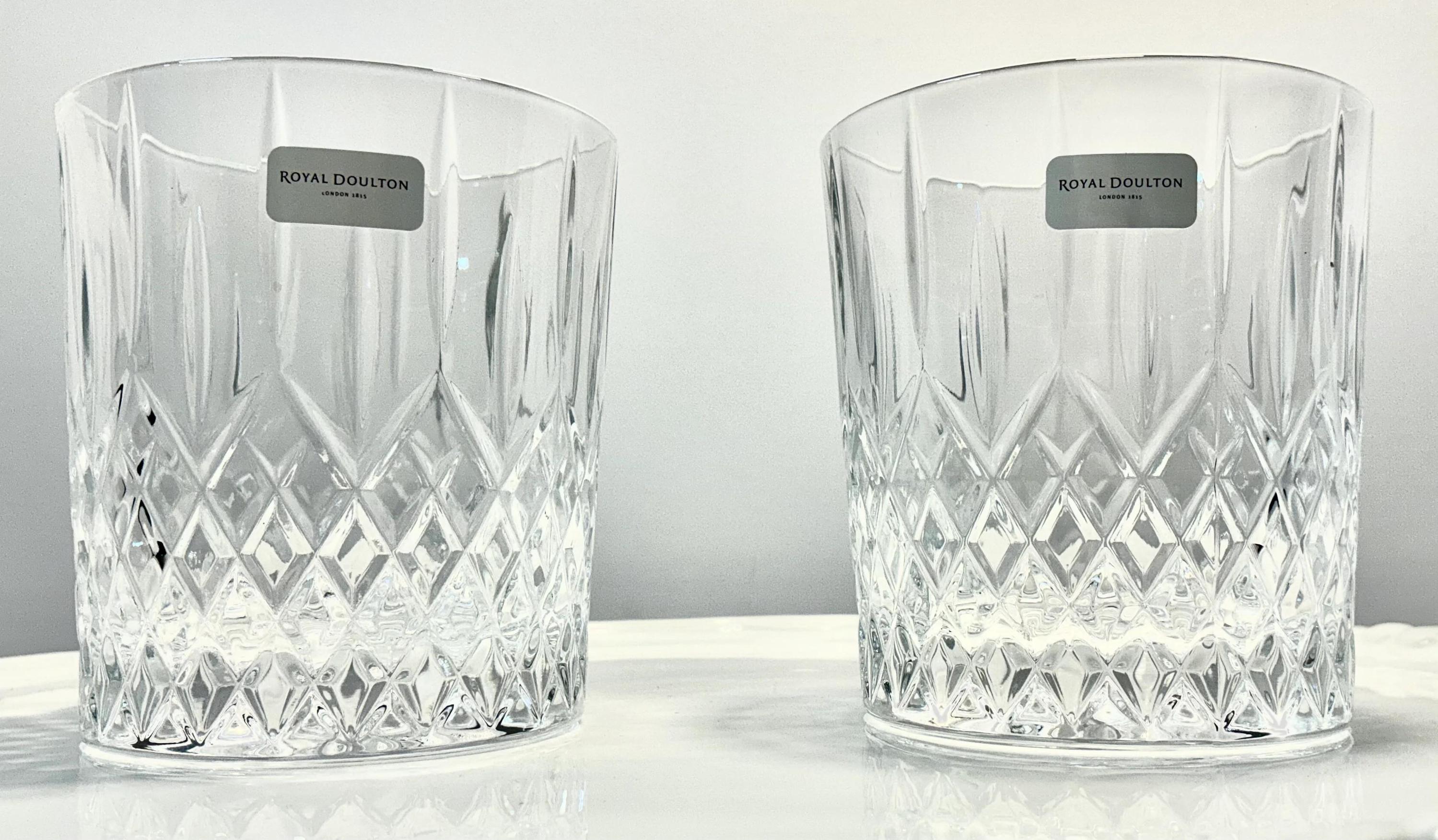 Royal doulton crystal glasses - Etsy 日本