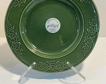 Villa Stoneware Made In Portugal Green Bowl