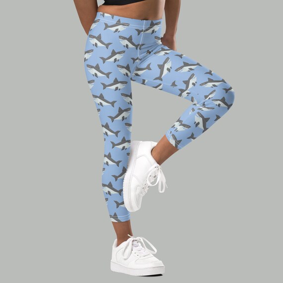 Leggings with sharks on them hotsell