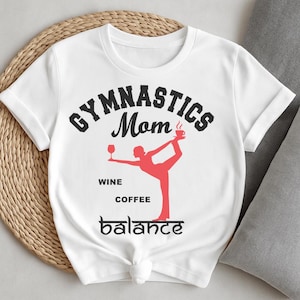 Gymnastics SVG Design: Clipart, Mom Shirt, Quote (Digital Download)