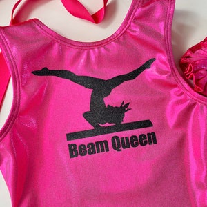 Gymnastics Leotard Girls, Kids, Toddlers, Teens, Dance, Ballet Costume Custom Bodysuit Personalized Name Leo by AERO Leotards image 2