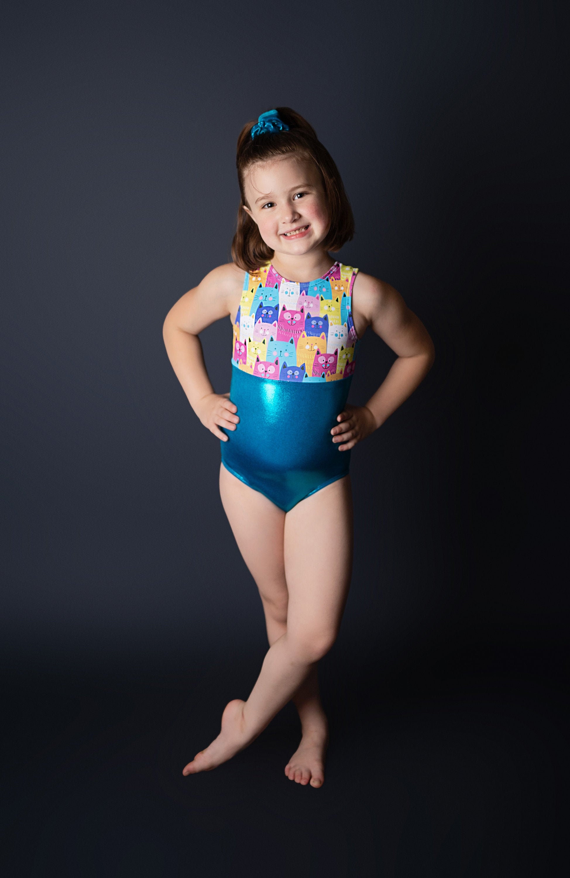 Cats Gymnastics Leotard Girls Toddlers Kids Teens Dance Ballet Etsy