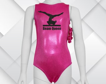 Gymnastics Leotard Girls, Kids, Toddlers, Teens, Dance, Ballet Costume Custom Bodysuit Personalized Name Leo by AERO Leotards