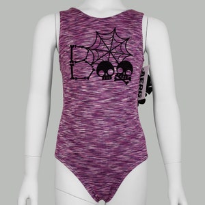 Boo Halloween Gymnastics Leotard Girls Toddlers Kids Teens Dance Ballet Costume Custom Bodysuit Spooky Leo by AERO Leotards