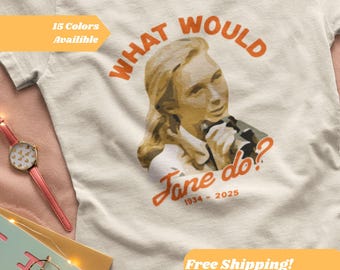 Jane Goodall 'What Would Jane Do?' T-Shirt, Conservationist Gift