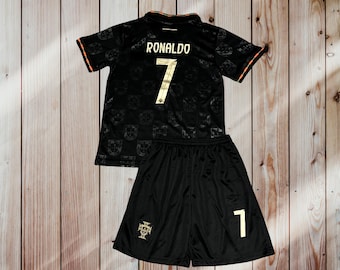 Cristiano Ronaldo Portugal National Team Away Youth Jersey Kit, 2026-27 Unbranded