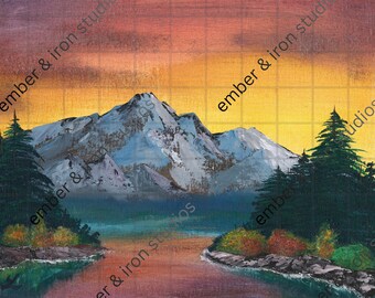 Acrylmalerei Drucke