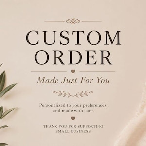 Custom Order | Personalized Chandelier, Wall Sconce & Clock | Custom Size and Engraving