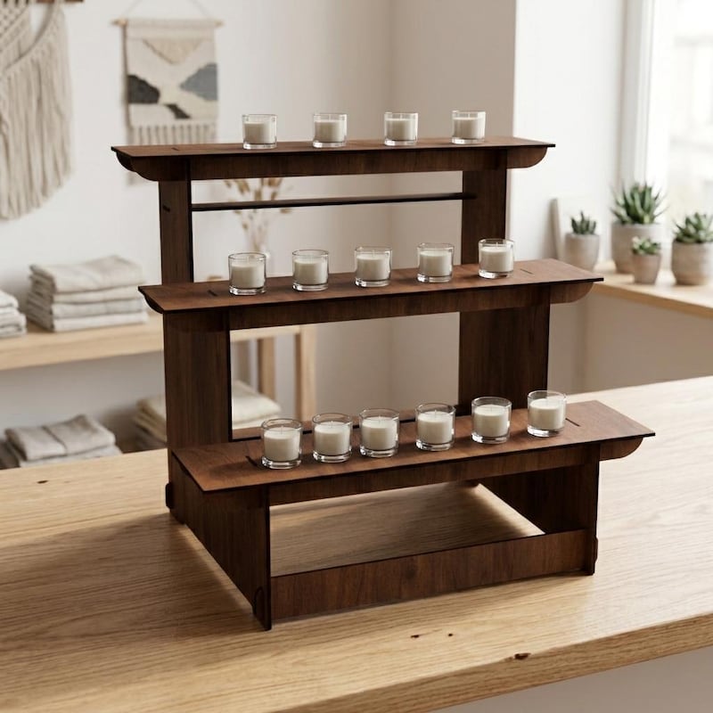 Presentation Rack Display Rack for Candles - Etsy