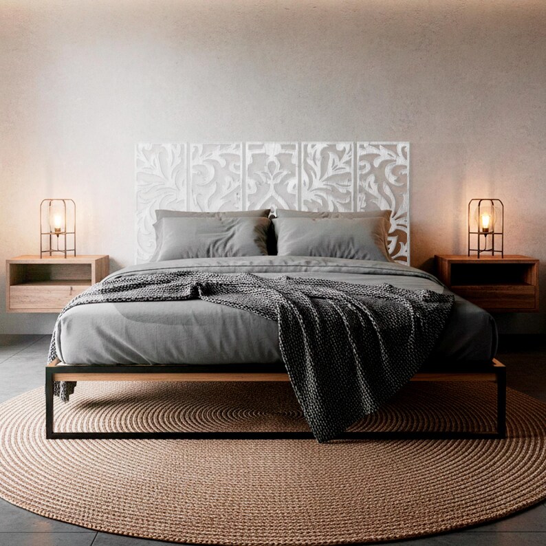 Mandala Headboard, Mandala Wood Panel, Headboard Wood Panel, Mandala ...