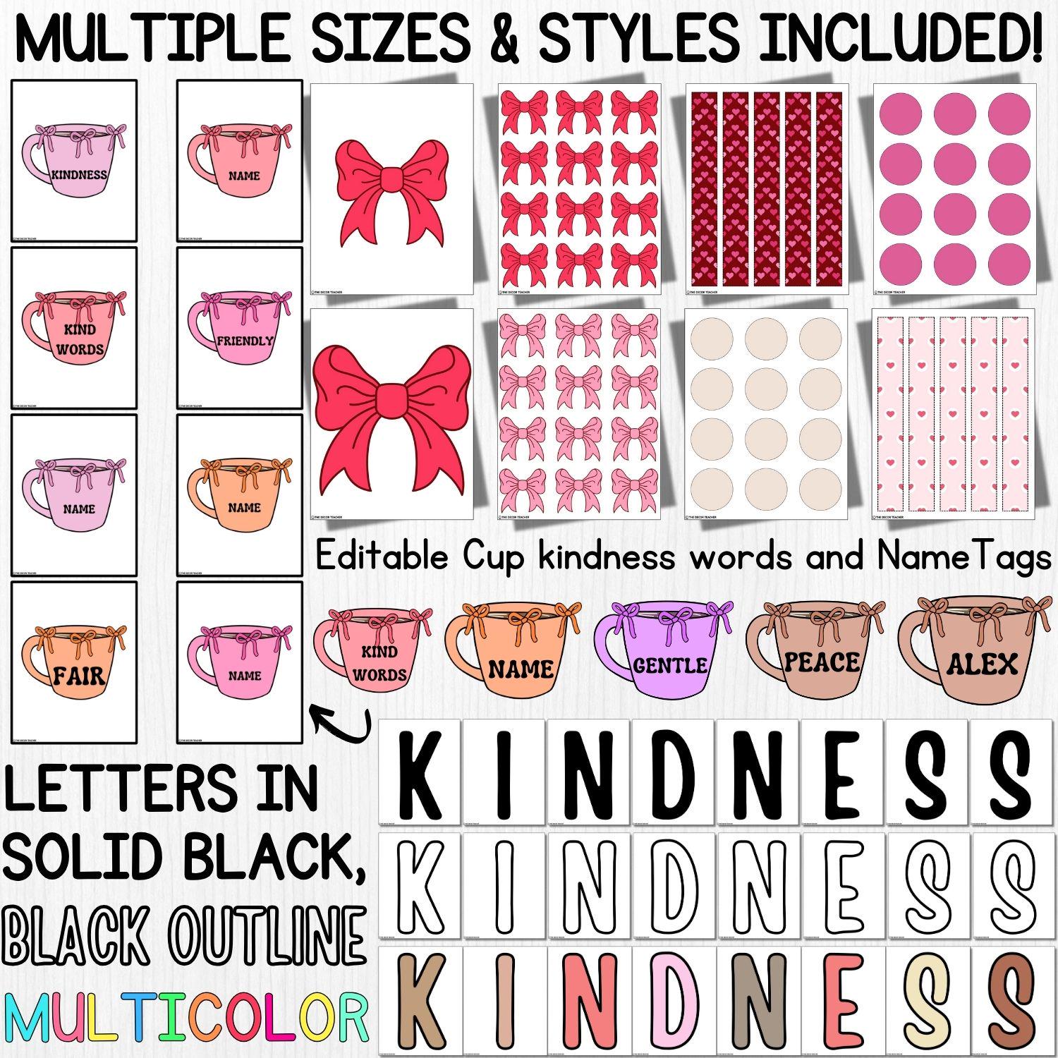Have a Cup of Kindness! | Valentine’s Day Bulletin Board & Door Decor ...