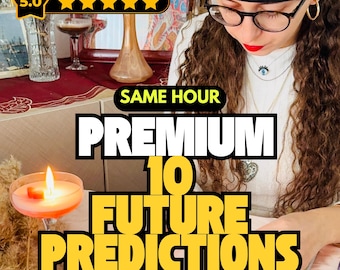 Lectura psíquica en la misma hora, 10 predicciones del futuro, análisis profundo del tarot.