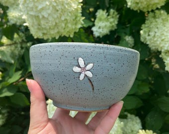 Decorative Handmade Stoneware Bowl