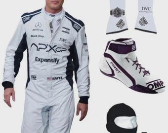Go Kart Racing Suit, Shoes, Gloves with gift Balaclava (CIK/FIA Level 2 Approved)