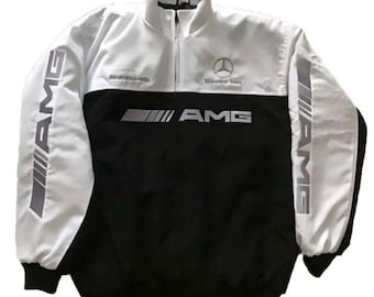 Mercedes AMG Bomber–Formula 1 Jacket–Racing Team Outerwear (Gift Balaclava)