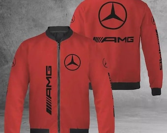 Adult F1 Vintage Mercedes Racing Jacket with free (Gift Balaclava)