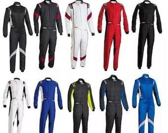 Go Kart F1 SPARCO Racing suit with Gift (Balaclava) CIK/FIA Level 2 Approved