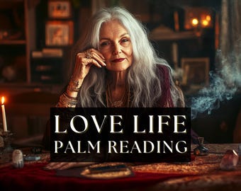 Palm Reading Hand Analysis Love Palmistry Relationship Soulmate Couple Twin Flame Detailed  In-Depth Future Insights Same Hour Psychic
