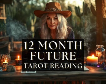 12 Month Future Tarot Reading Predictions Future Psychic Reading Year Ahead Spiritual Guidance Love Relationship Career Intuitive Advice