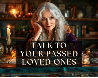Medium Reading Deceased, Spiritual Psychic, Loved Ones, Pet, Same Day, Mediumship, Channeled Message, Tarot Card, Love, Clairvoyant