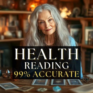 Hälsa Tarotläsning Klärvoajant Psykisk Medicinsk vägledning Djup Välbefinnande Sinne Kropp Noggrann Detaljerad Andlig Intuitiv Ärlig Samma Timme Dag