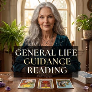 Allmän livsvägledningsläsning Psykisk tarot Livsstig Kärlek Karriär Andlighet Intuitiv Själssyfte Klarhet Framtidsinsikt Inre budskap