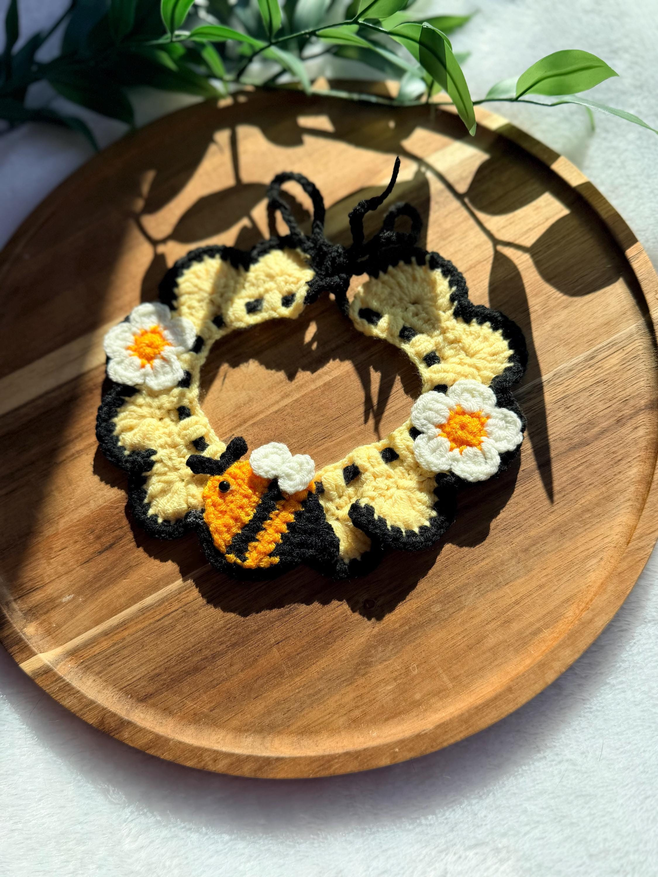 かぎ針編みの犬用バンダナ - Etsy 日本