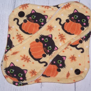 Flannel panty liners with wings 8 inches in assorted prints Pattern 7