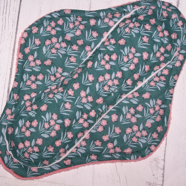 Cotton Top cloth pad 9.75  inches- Incontinence pad-leak proof pad