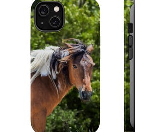 Misty's Majesty - Wild Pony Photo Phone Case | Magnetic Impact-Resistant Case