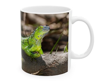 Critter Mug - Key West Iguana Ceramic Coffee Mug