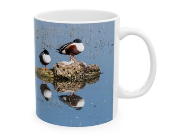 Bird Mug - Norther Shoveler Ceramic Coffee Mug