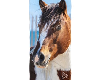 Misty's Majesty - Beach Towel featuring Assateague Wild Pony