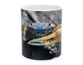 Critter Mug - Fiddler Crab Ceramic Coffee Mug